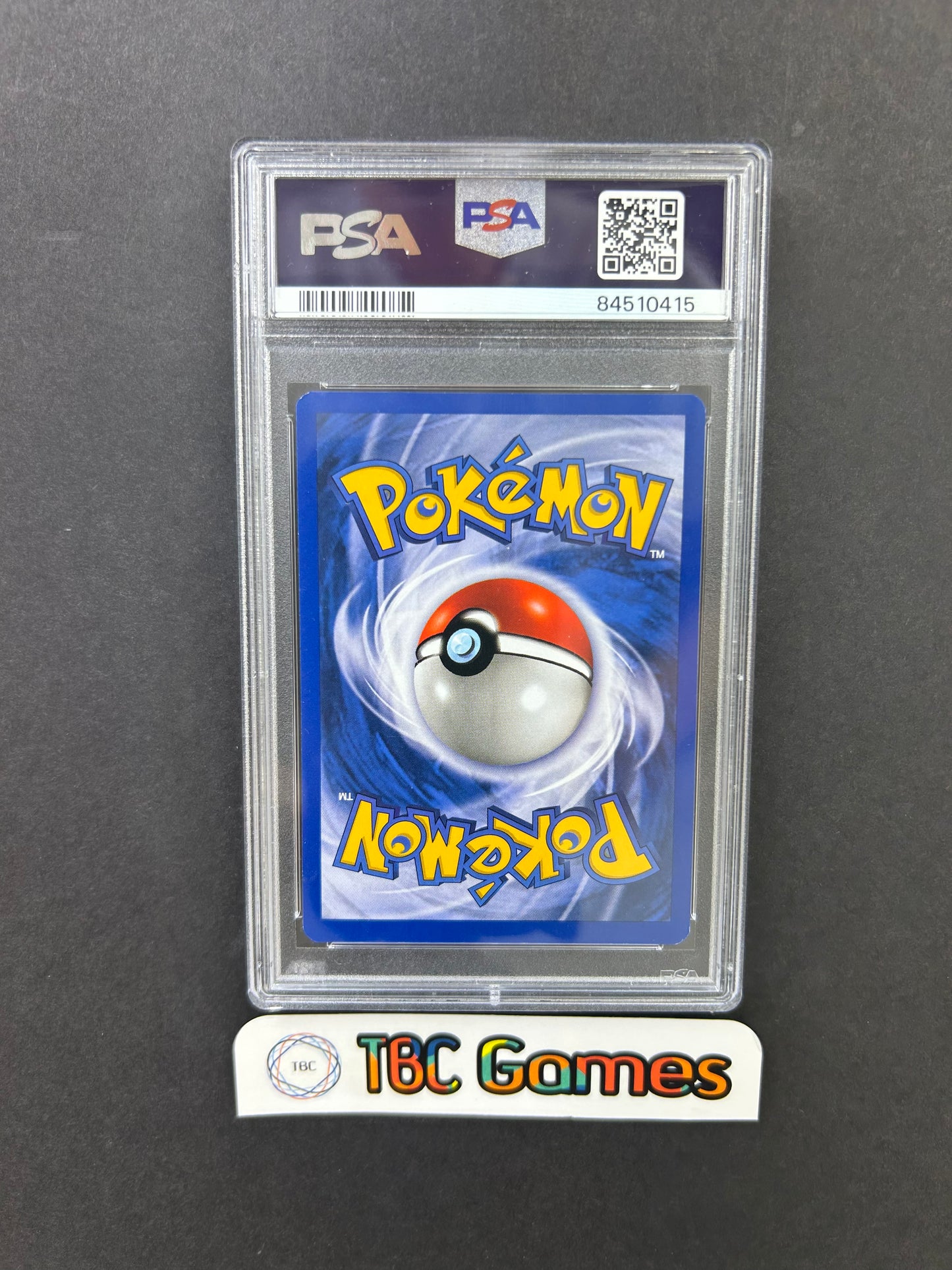 Blastoise Base Set 2 Holo 2/130 PSA 8 w/ SWIRL