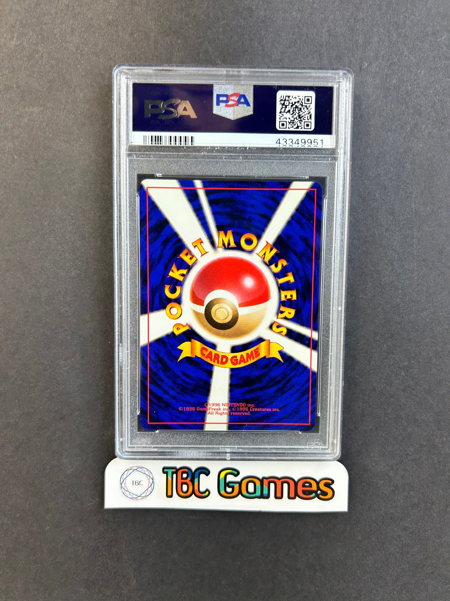 Giovanni's Persian Gym 2 Holo Japanese PSA 9 SWIRL