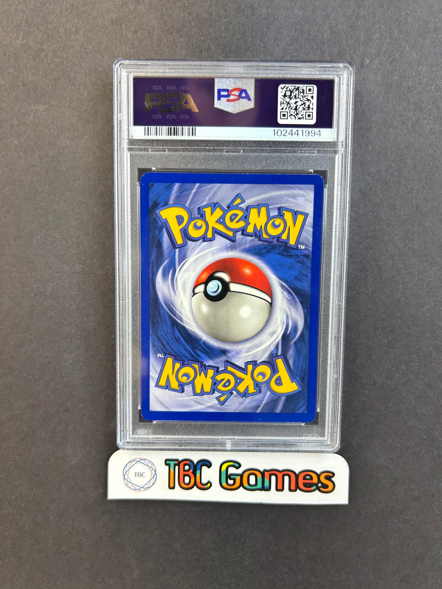 Ninetales Base Set Holo #12 PSA 8