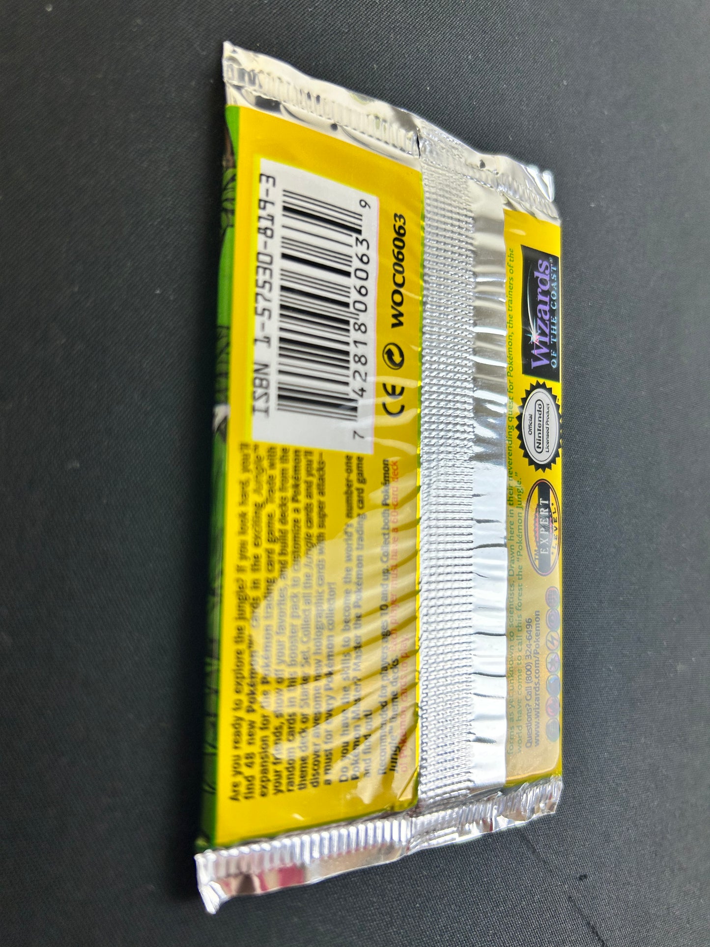 Pokemon TCG: Jungle 1st Edition Booster Pack (Wigglytuff)