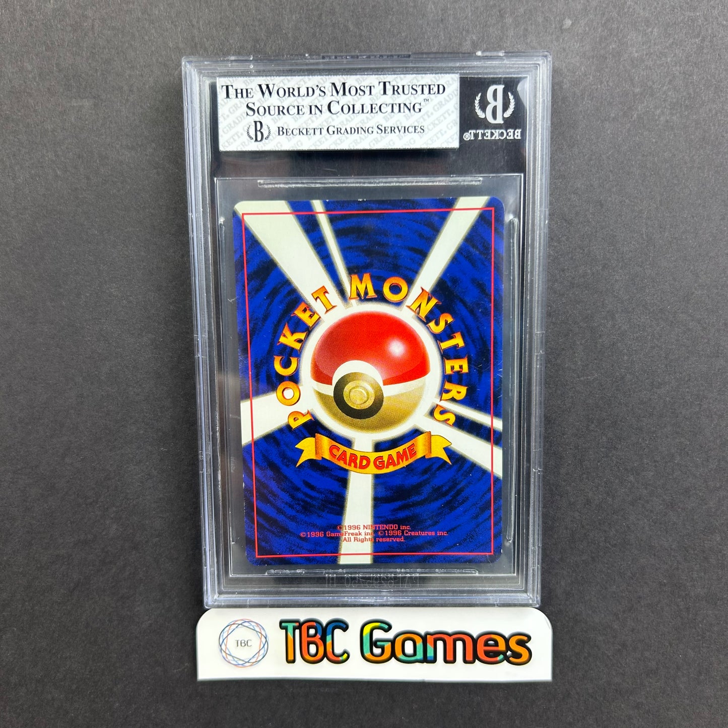 Feraligatr Neo Premium File Holo Japanese BGS 8