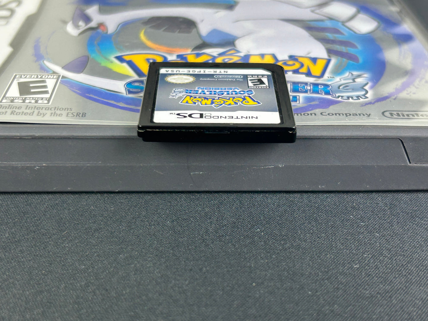 Pokemon SoulSilver Version Nintendo DS Complete In Box (CIB) Not For Resale