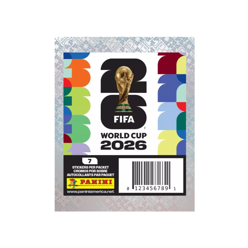 Panini 2026 FIFA World Cup Sticker Booster Pack