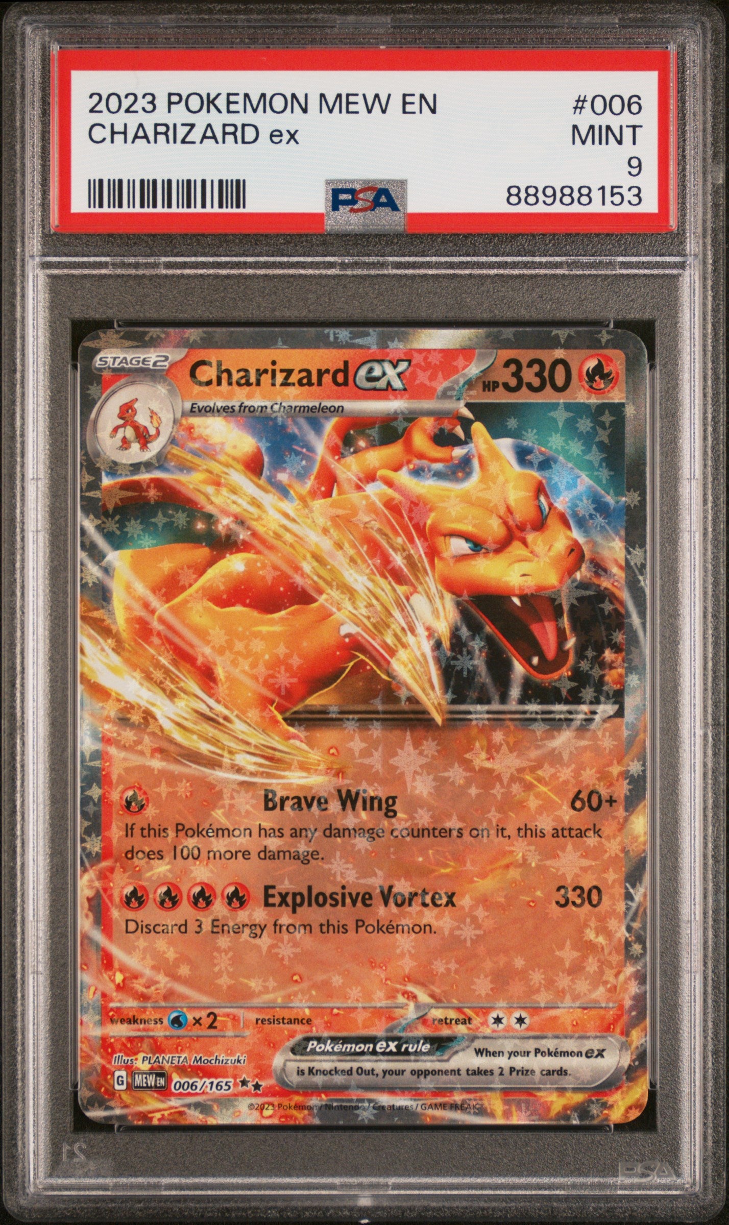 pokemon detective pikachu cards charizard Charizard ex 151 006/165 PSA 9 – TBC Games