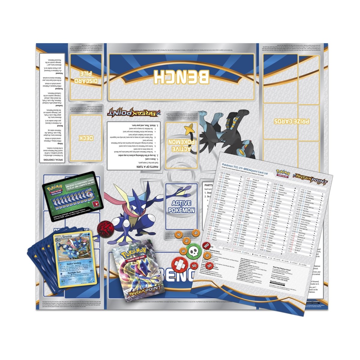 Pokemon TCG: X & Y - Breakpoint Theme Deck Waveslasher