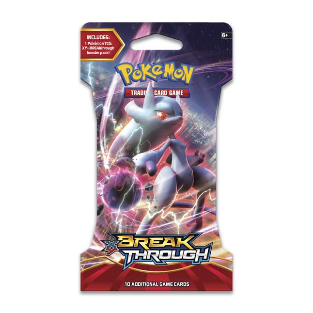 Pokemon TCG: X & Y - Breakthrough Sleeved Booster Pack TBC Games Pokemon TCG: X & Y - Breakthrough Sleeved Booster Pack TBC Games