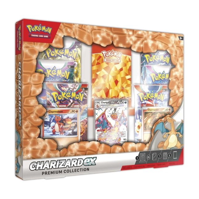 Pokemon TCG: Scarlet & Violet - Charizard ex Premium Collection Box TBC Games Pokemon TCG: Scarlet & Violet - Charizard ex Premium Collection Box TBC Games