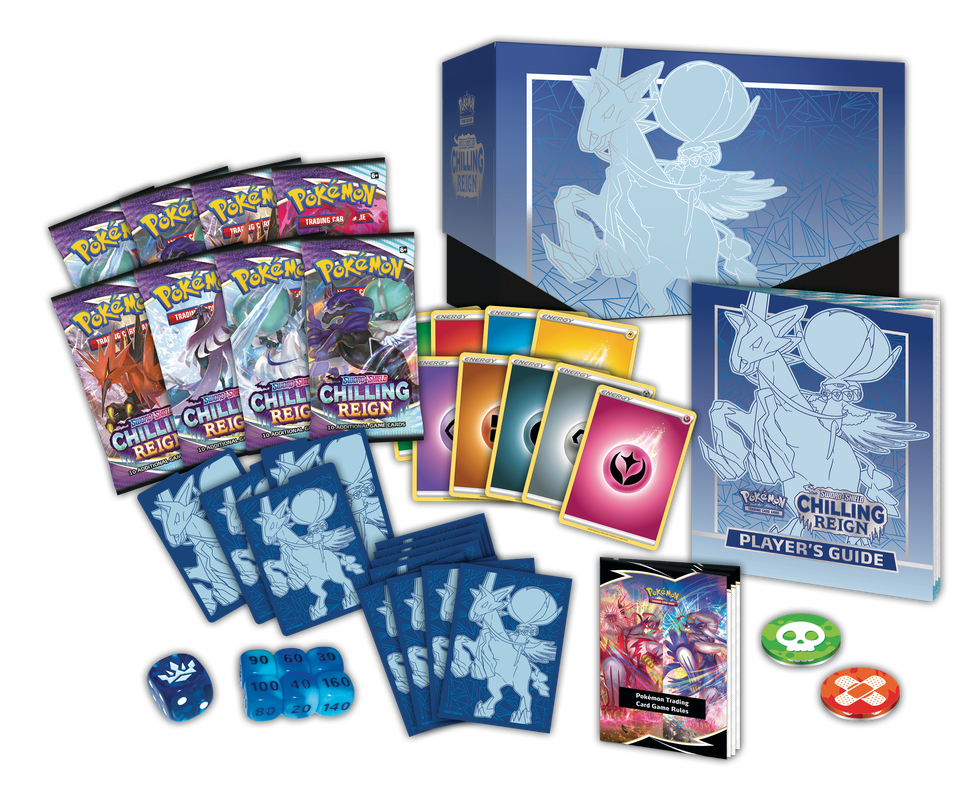 Pokemon TCG: Sword & Shield - Chilling Reign Elite Trainer Box (Ice Rider Calyrex)