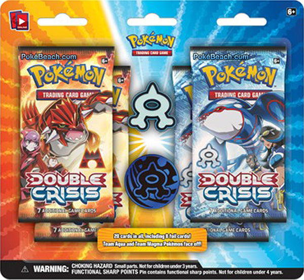Pokemon TCG: X & Y - Double Crisis Blister (Team Aqua)