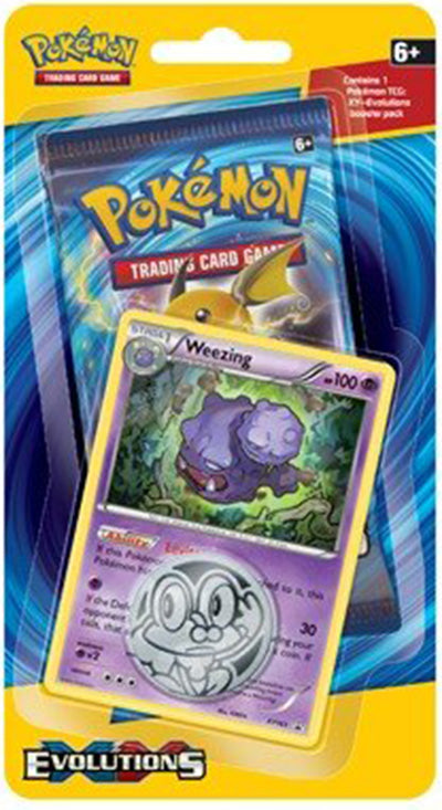 Pokemon TCG: X & Y - Evolutions Checklane Blister (Weezing) TBC Games Pokemon TCG: X & Y - Evolutions Checklane Blister (Weezing) TBC Games