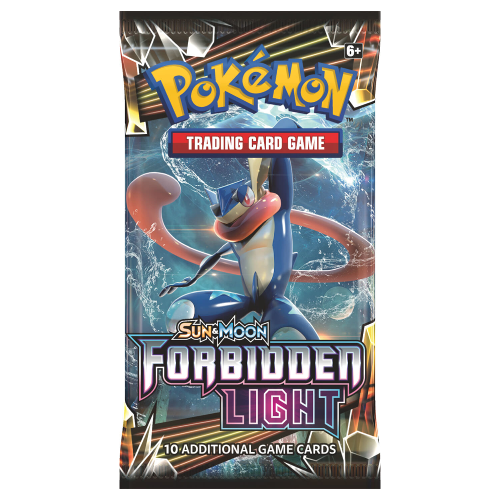 Pokemon TCG: Sun & Moon - Forbidden Light Booster Pack TBC Games Pokemon TCG: Sun & Moon - Forbidden Light Booster Pack TBC Games