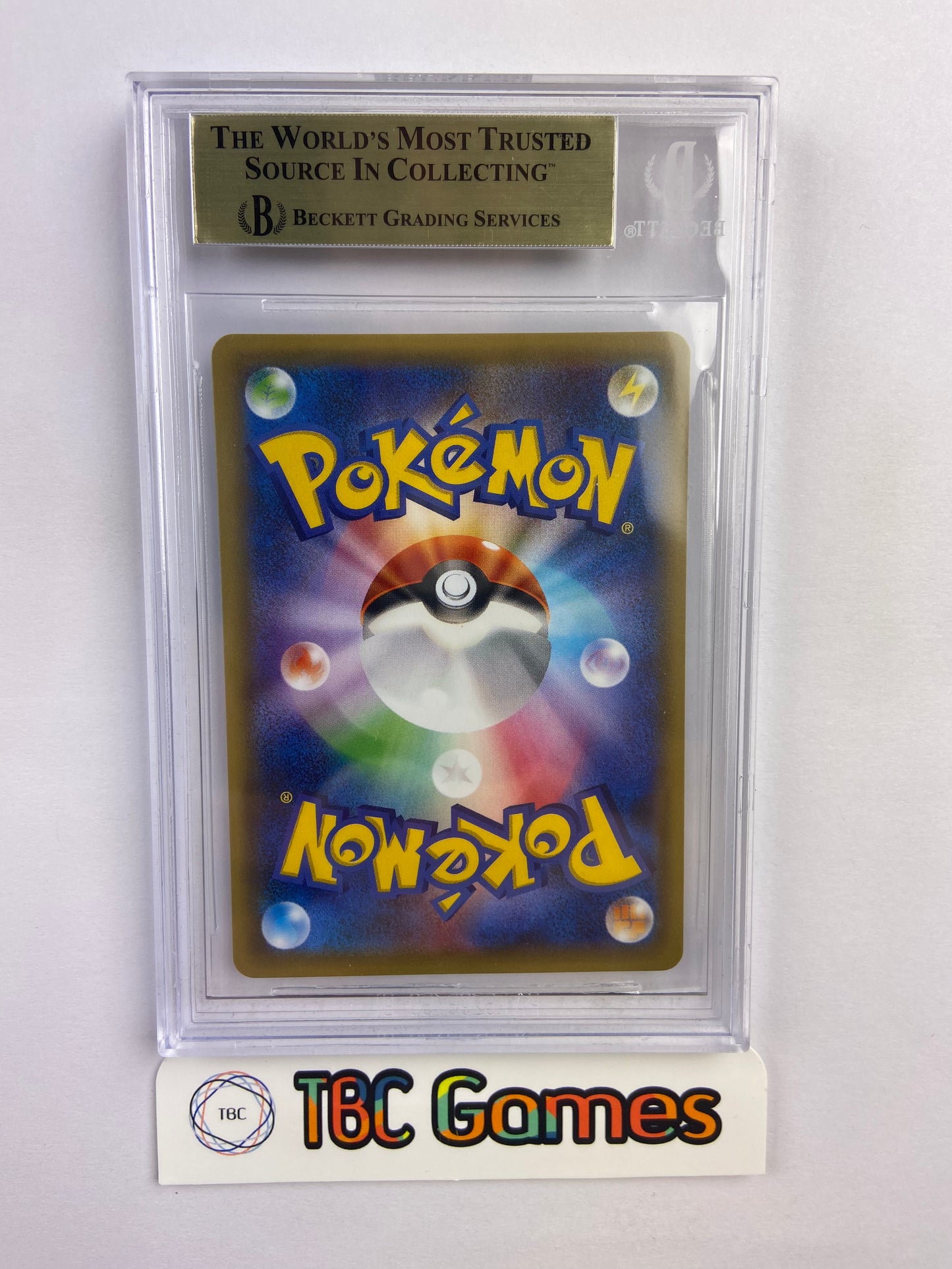 Poncho Wearing Pikachu Shiny Rayquaza 231/xy-p Japanese BGS 10