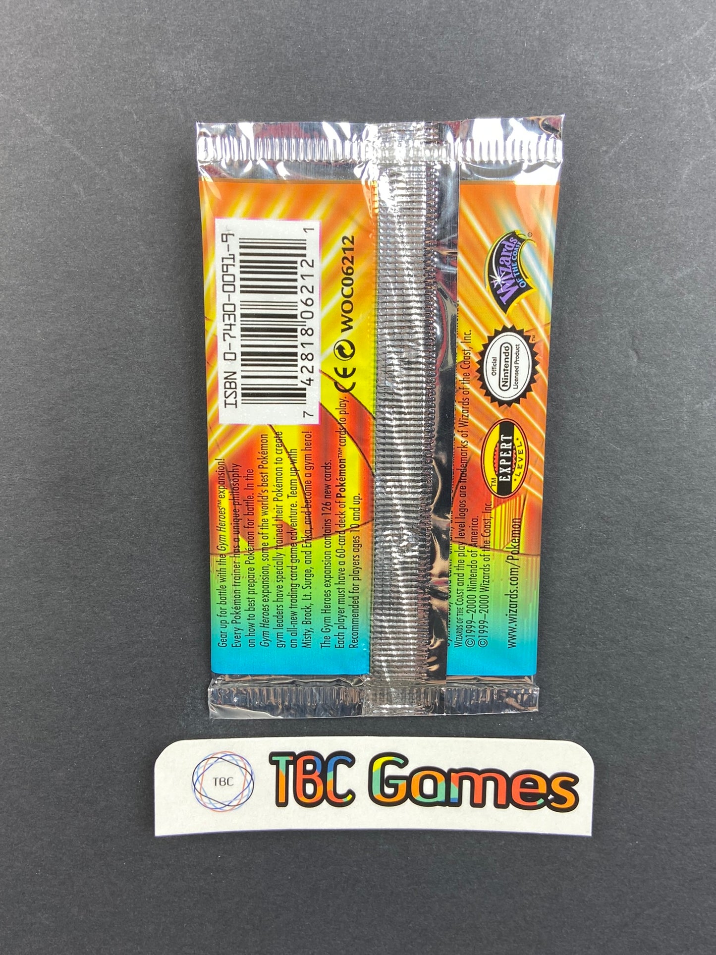 Pokemon TCG: Gym Heroes 1st Edition Booster Pack (Brock)