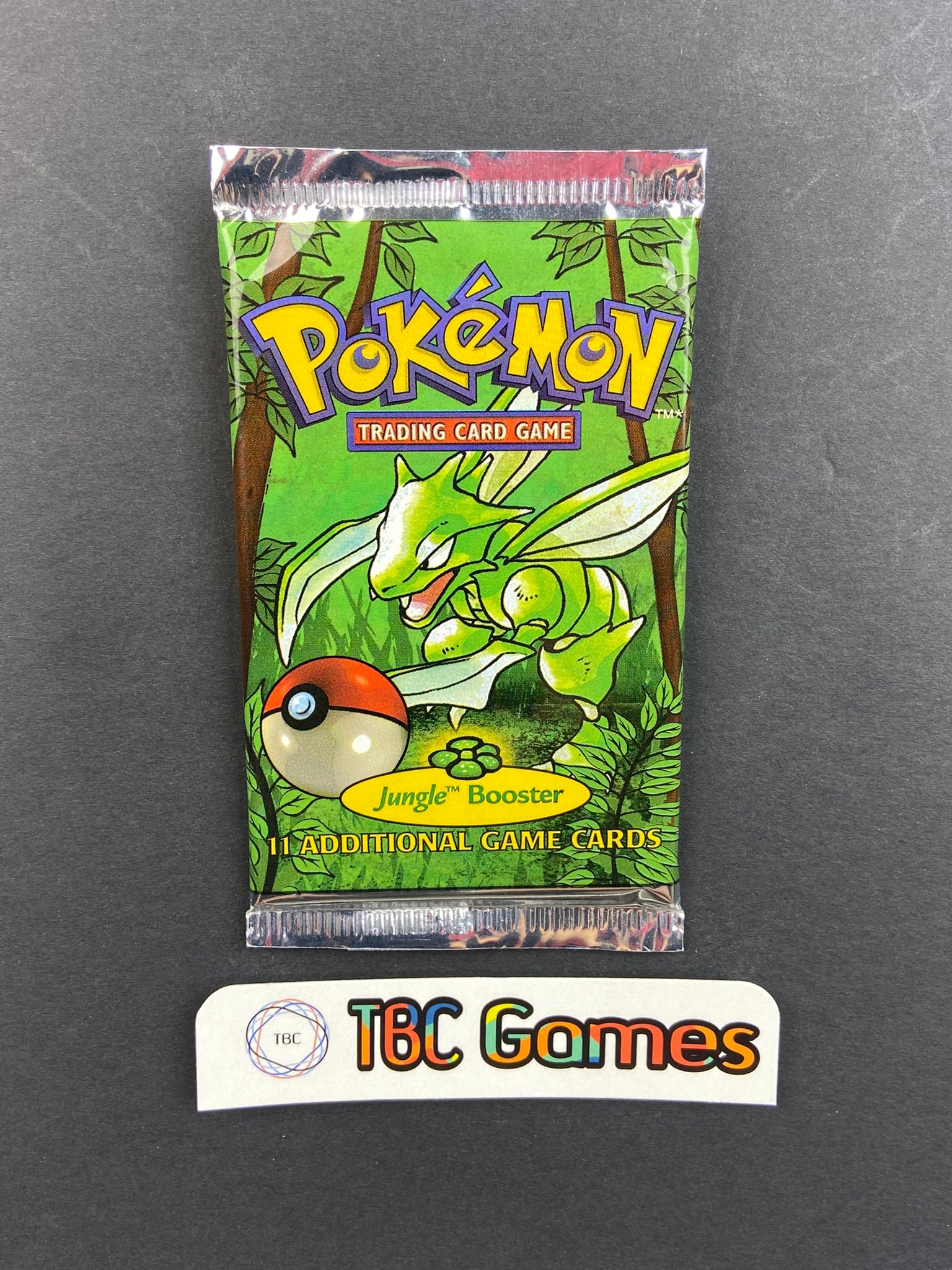 Pokemon TCG: Jungle Unlimited Booster Pack (Scyther) Pokemon TCG: Jungle Unlimited Booster Pack (Scyther)