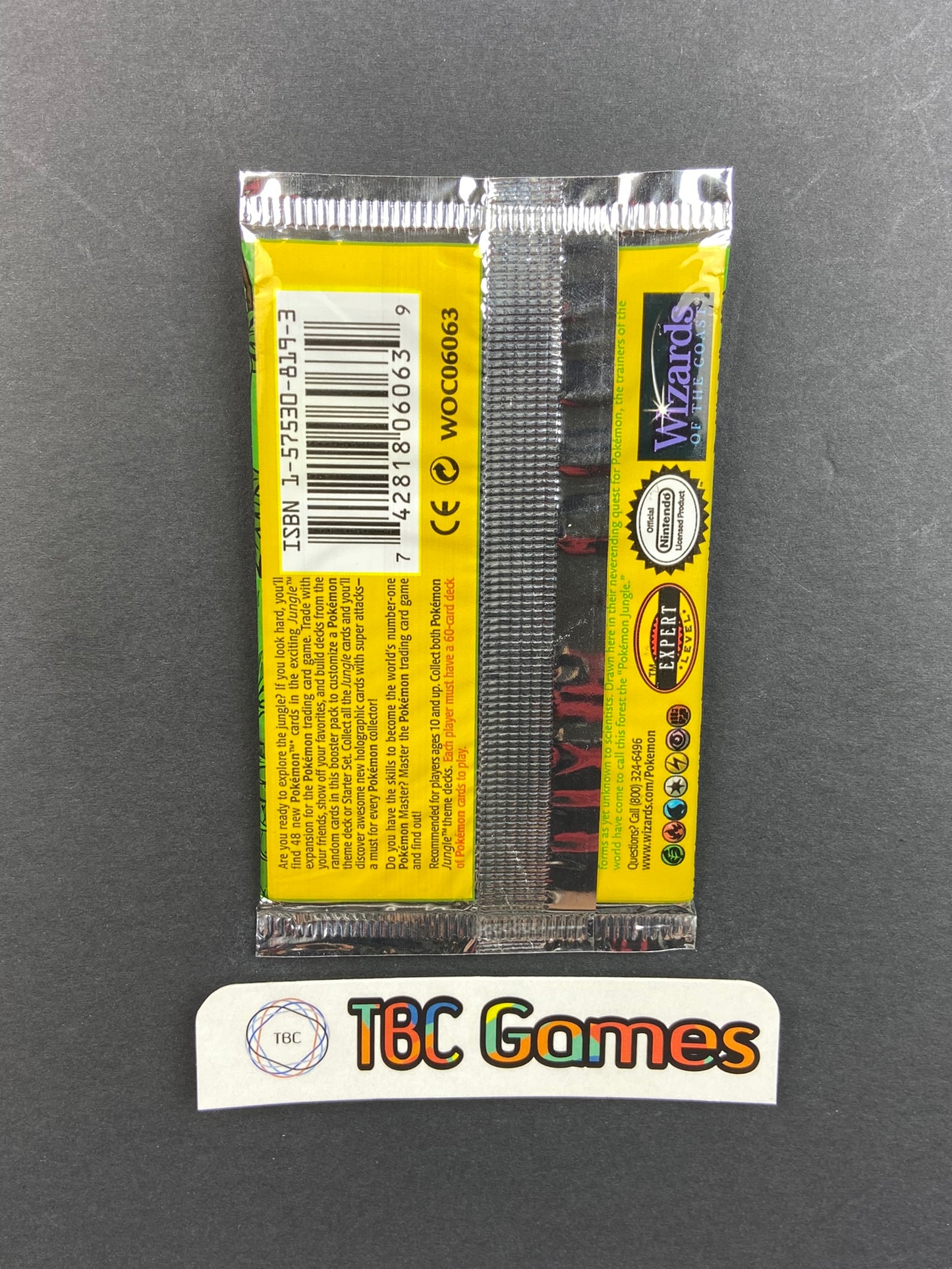 Pokemon TCG: Jungle Unlimited Booster Pack (Flareon)