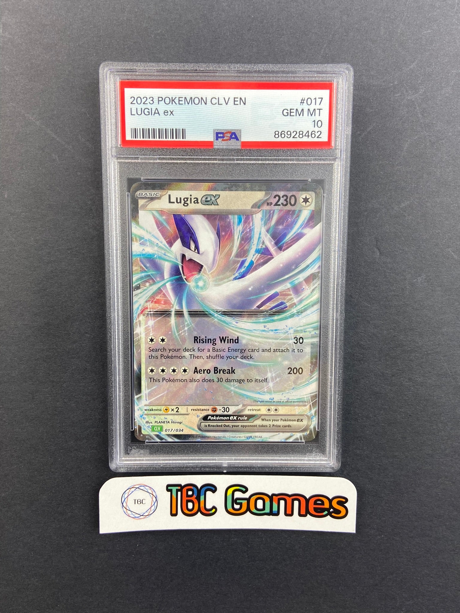 Lugia ex Classic Game CLV 017/034 PSA 10 TBC Games Lugia ex Classic Game CLV 017/034 PSA 10 TBC Games