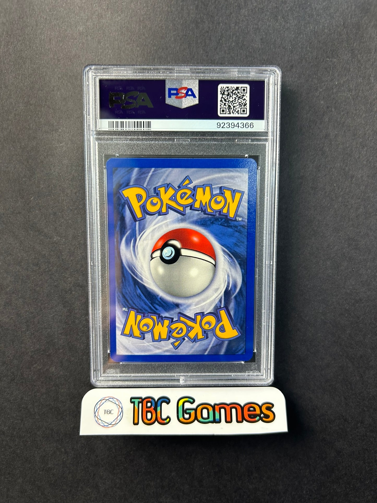 Entei Reverse Holo WotC Promo Pokemon Movie 34 SWIRL PSA 5