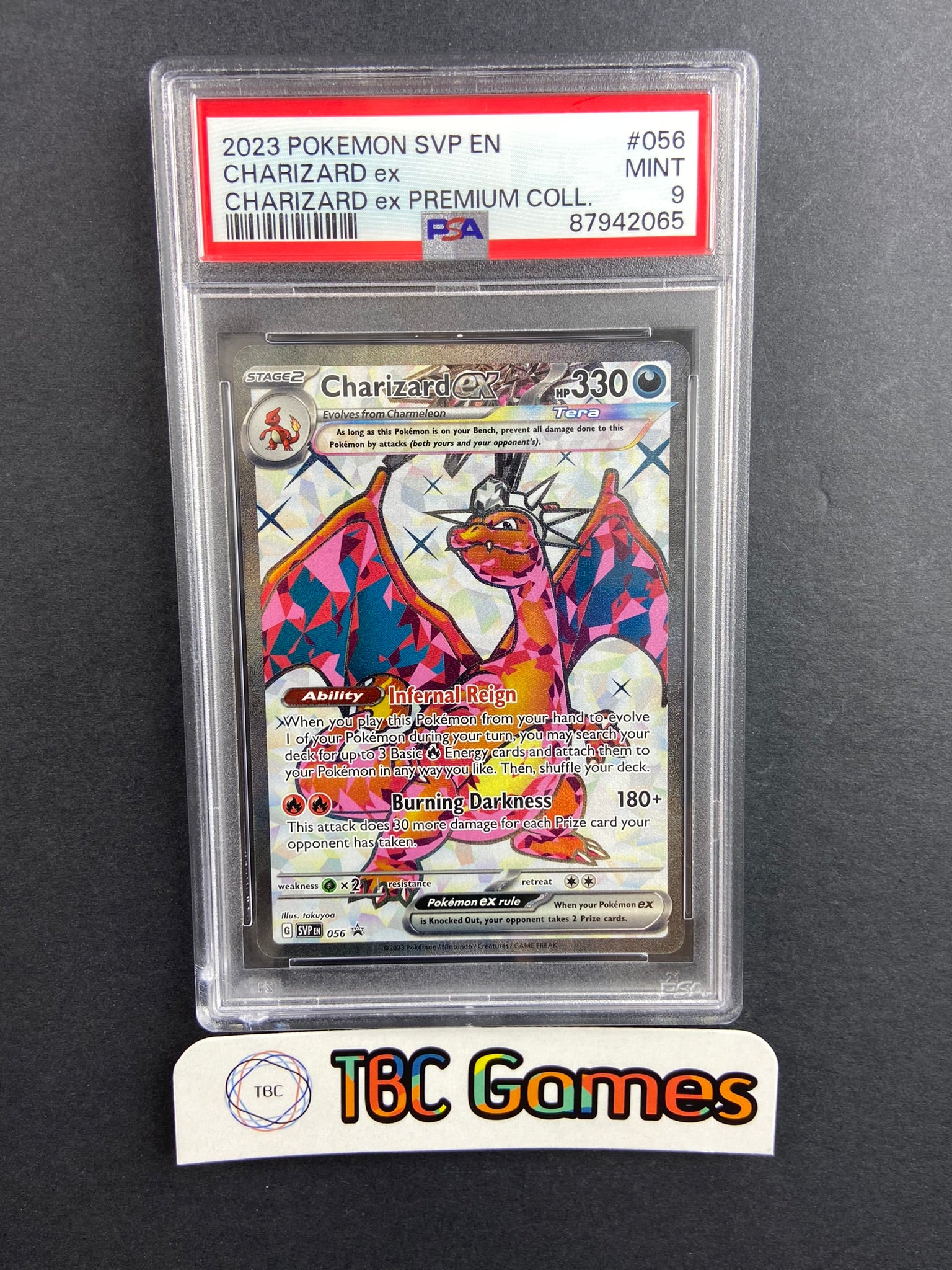 Charizard ex Promo SVP 056 PSA 9 Charizard ex Promo SVP 056 PSA 9