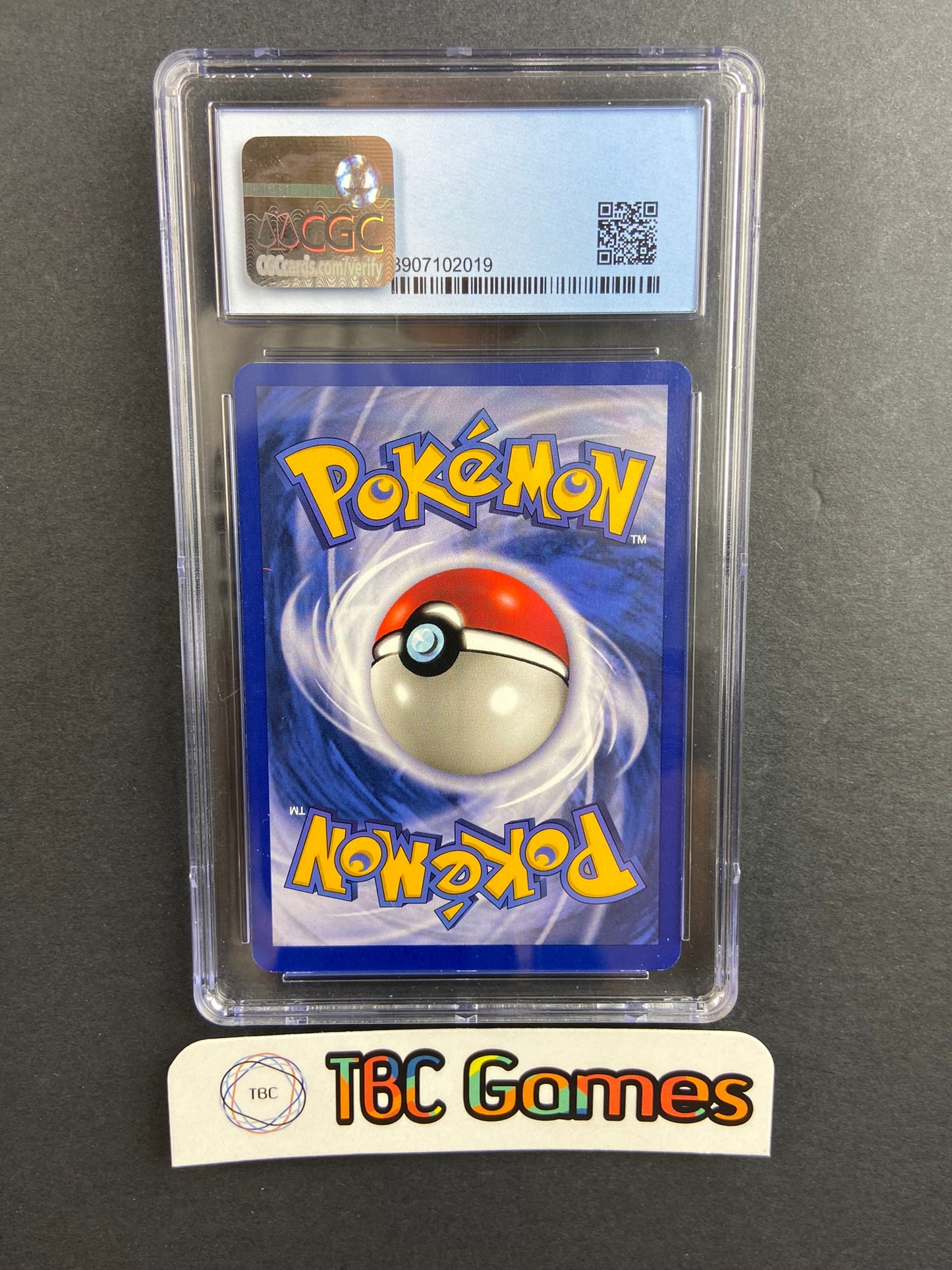 Poliwrath Base Set Unlimited Holo 13/102 CGC 8.5