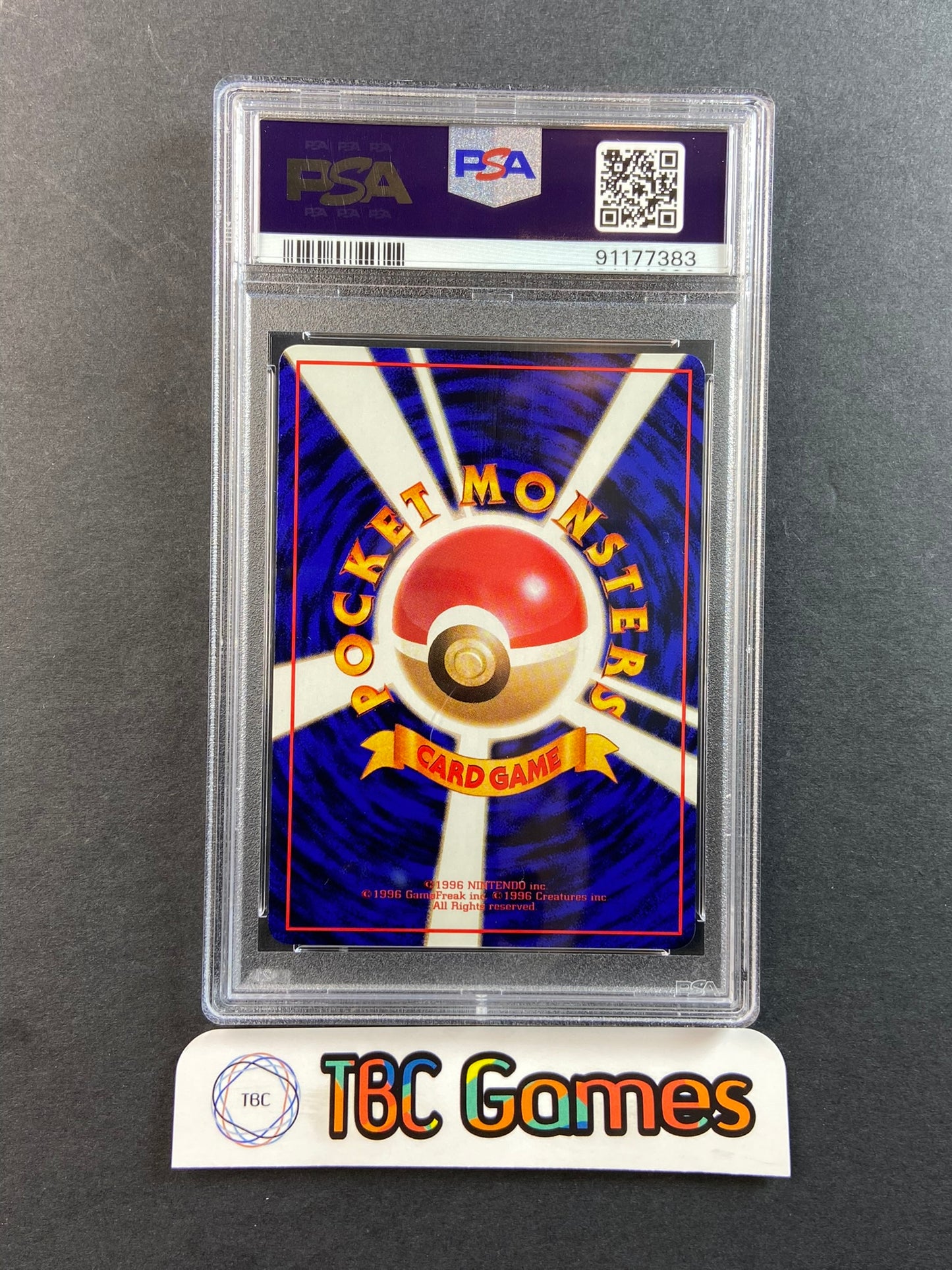 Vulpix Vending Series 3 Peelable Sheet #37 Japanese PSA 9