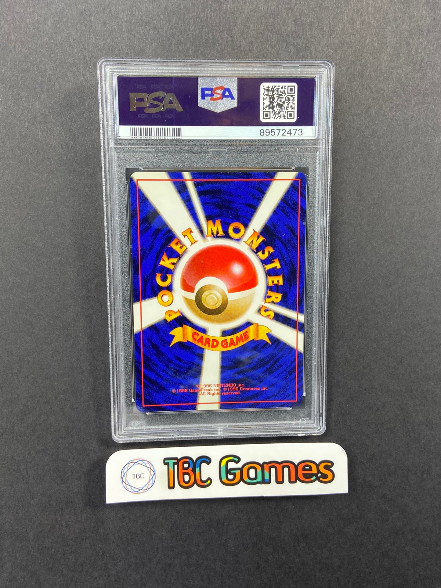 Hitmonchan Basic Base Set Holo Japanese PSA 9