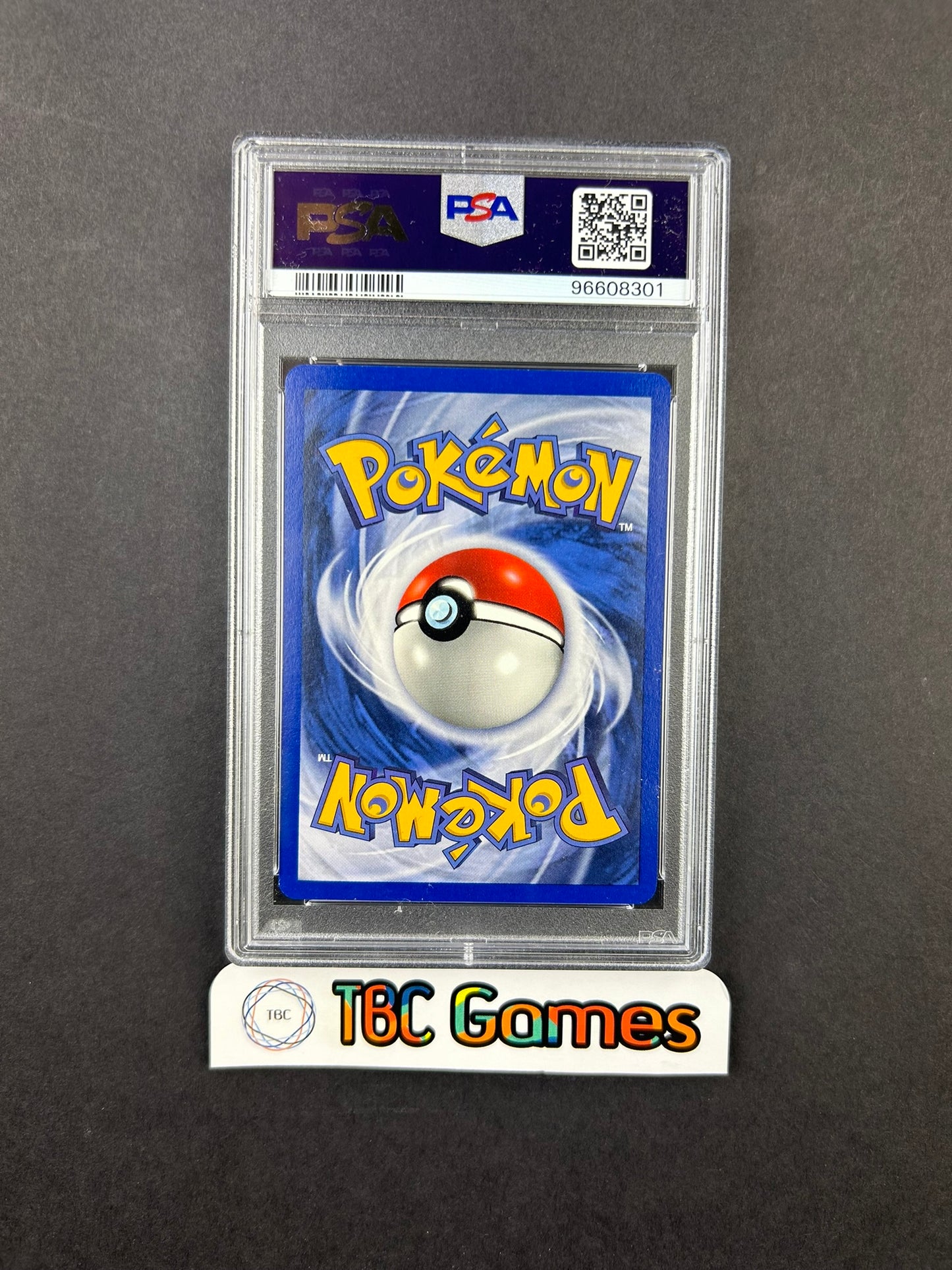 Entei Reverse Holo Pokemon 3 Movie Promo #34 2 SWIRLS PSA 8