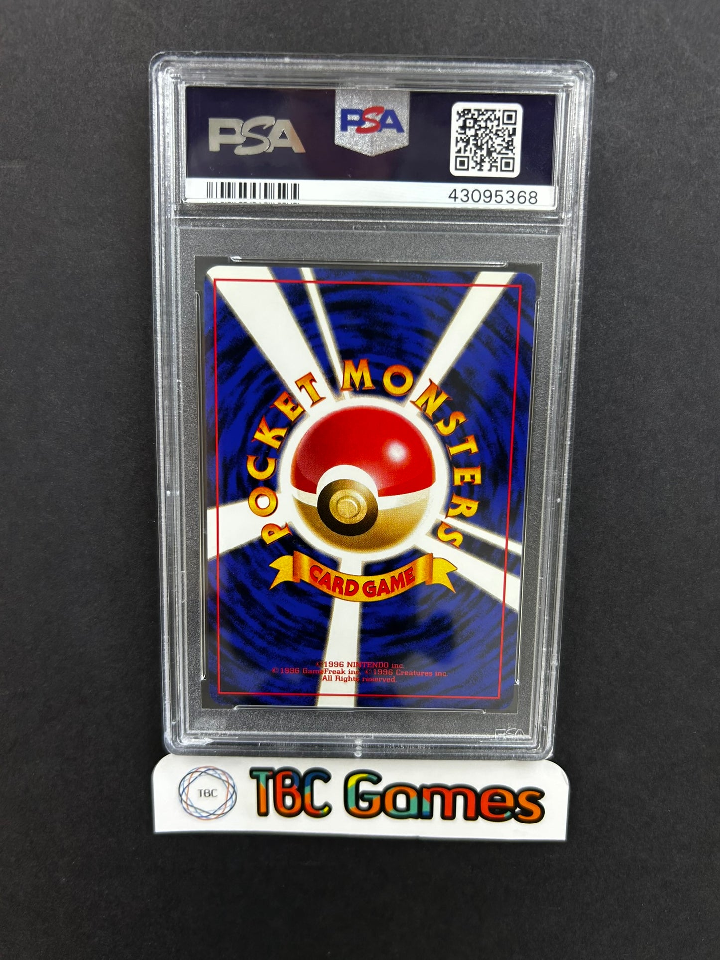 Clefairy Base Set Holo Japanese PSA 9