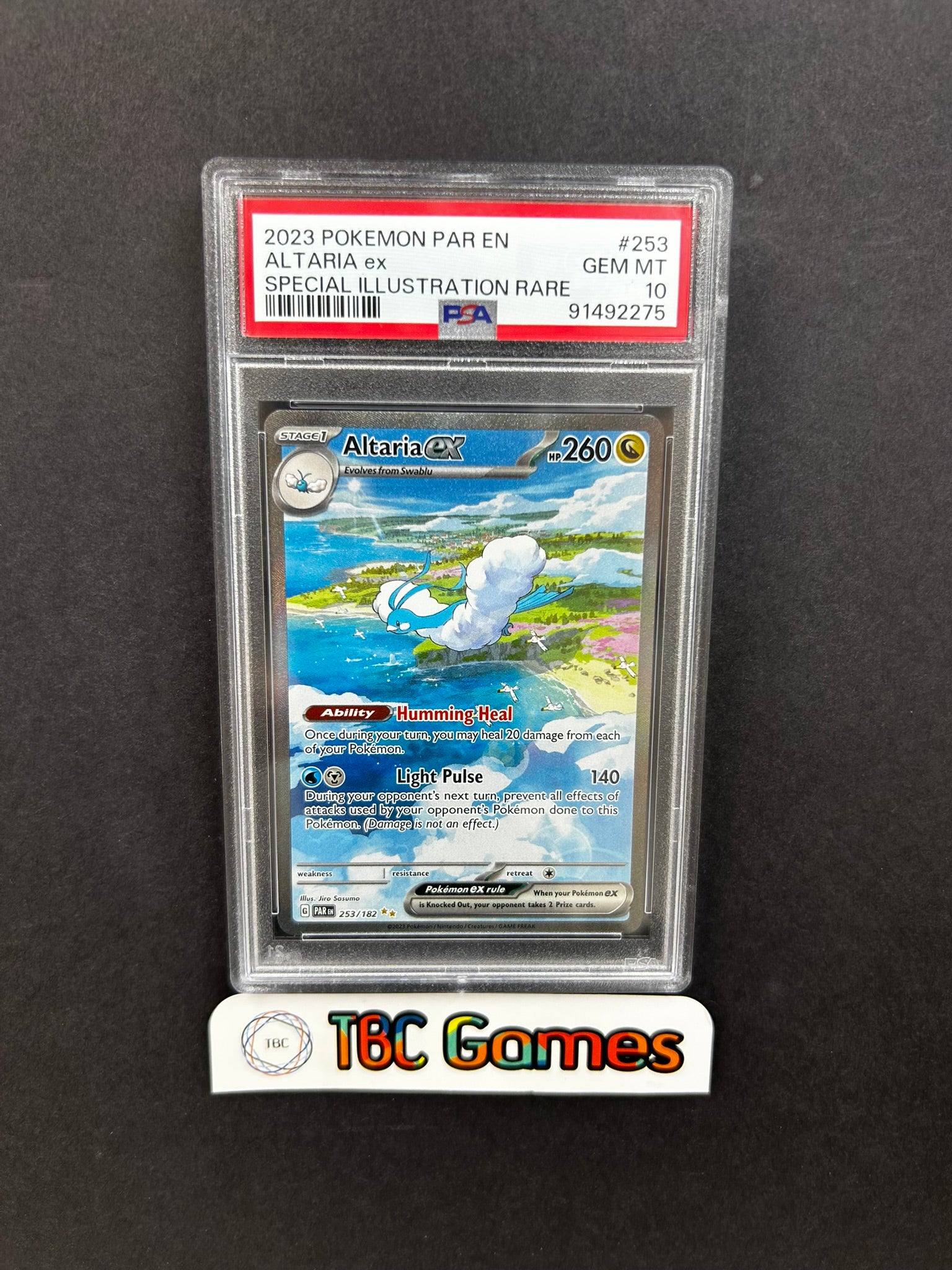 Altaria ex Paradox Rift 253/182 PSA 10 TBC Games Altaria ex Paradox Rift 253/182 PSA 10 TBC Games