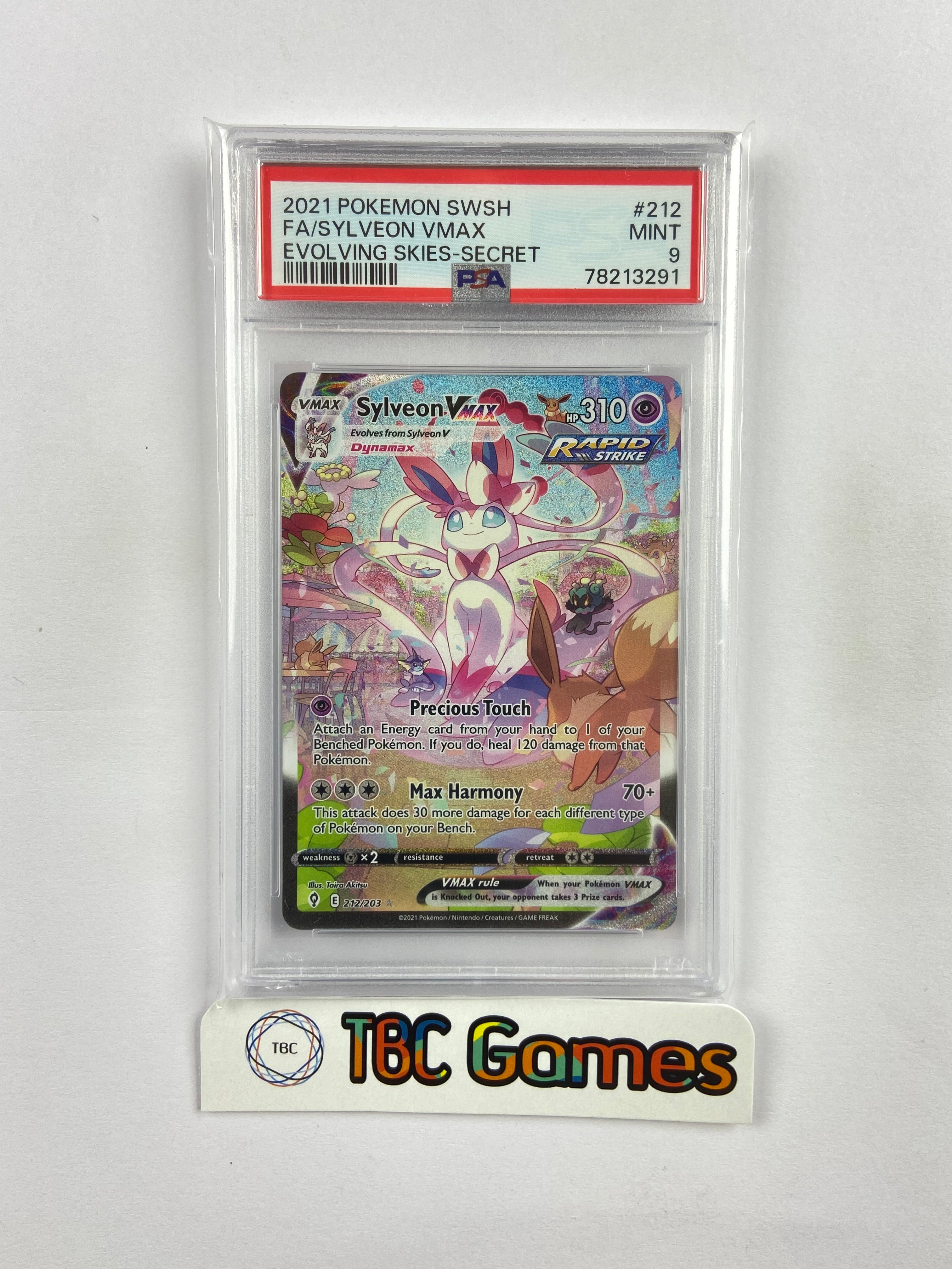 Sylveon vmax store alt art