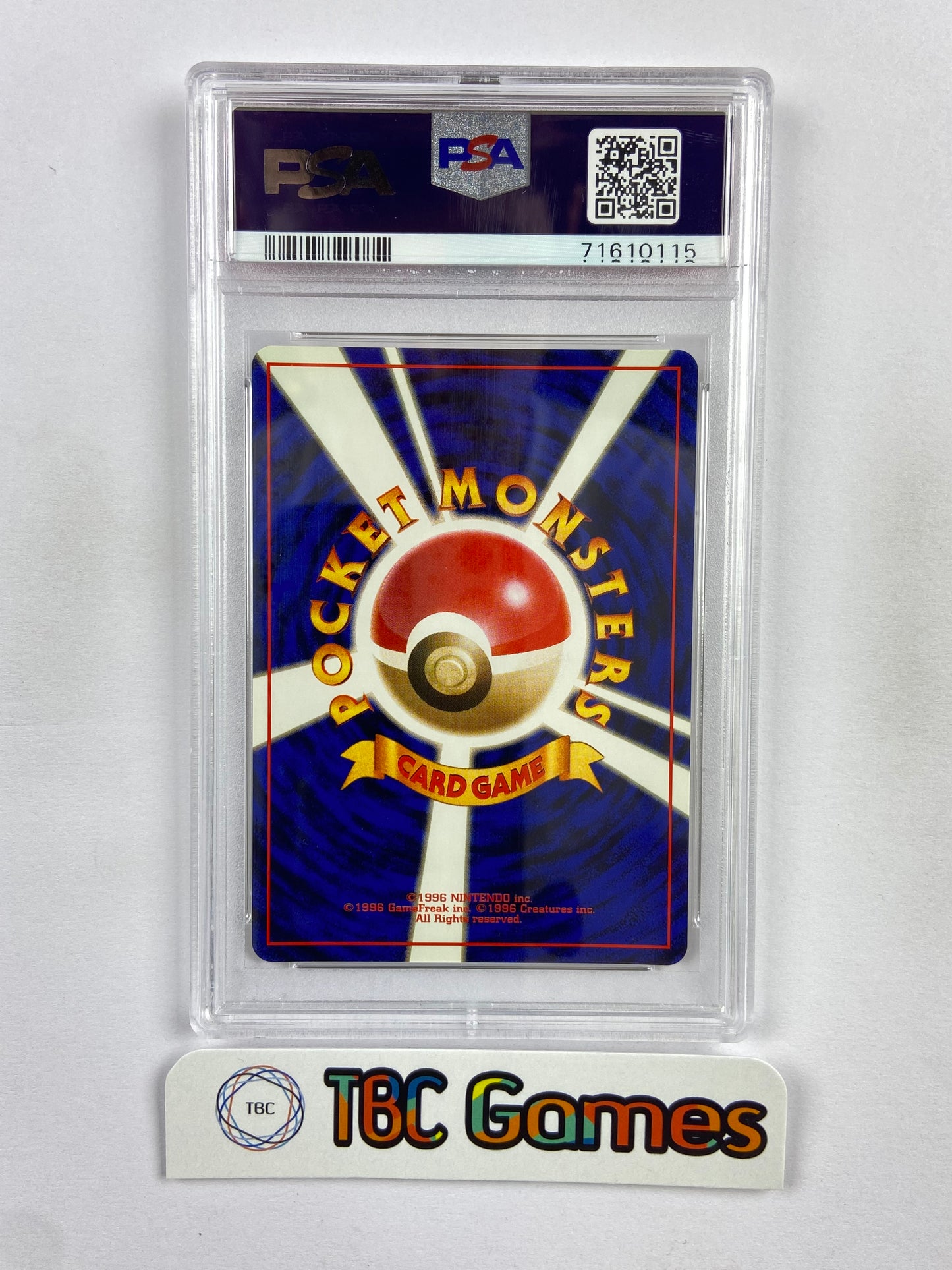 Lugia Neo Genesis Holo Japanese PSA 10