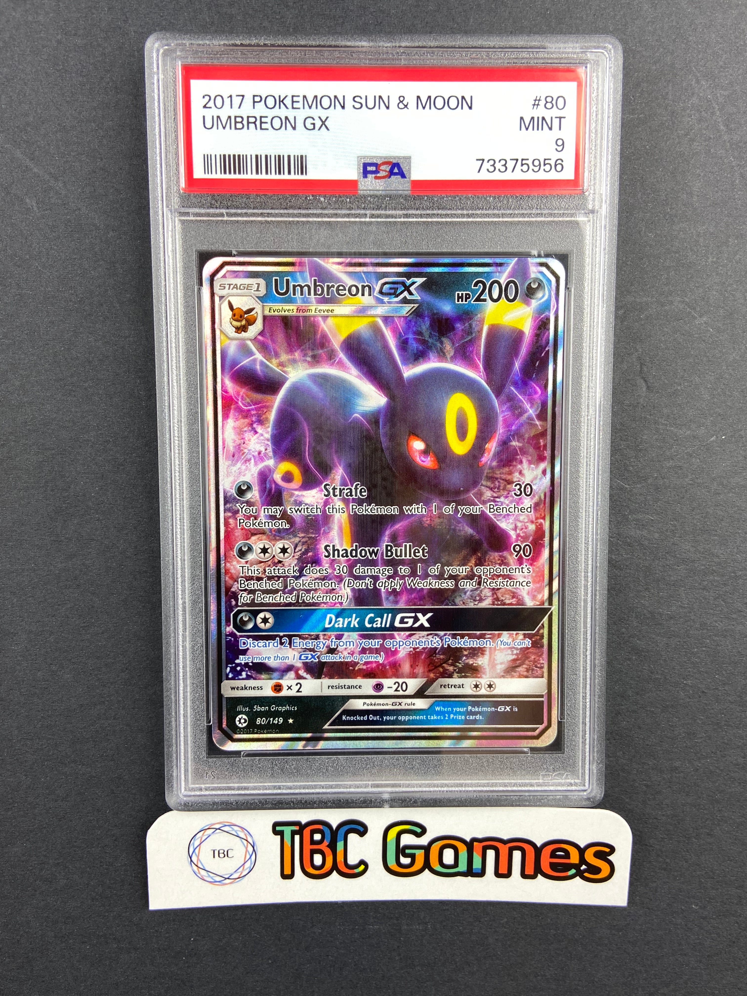 Umbreon-GX (80/149), Busca de Cards