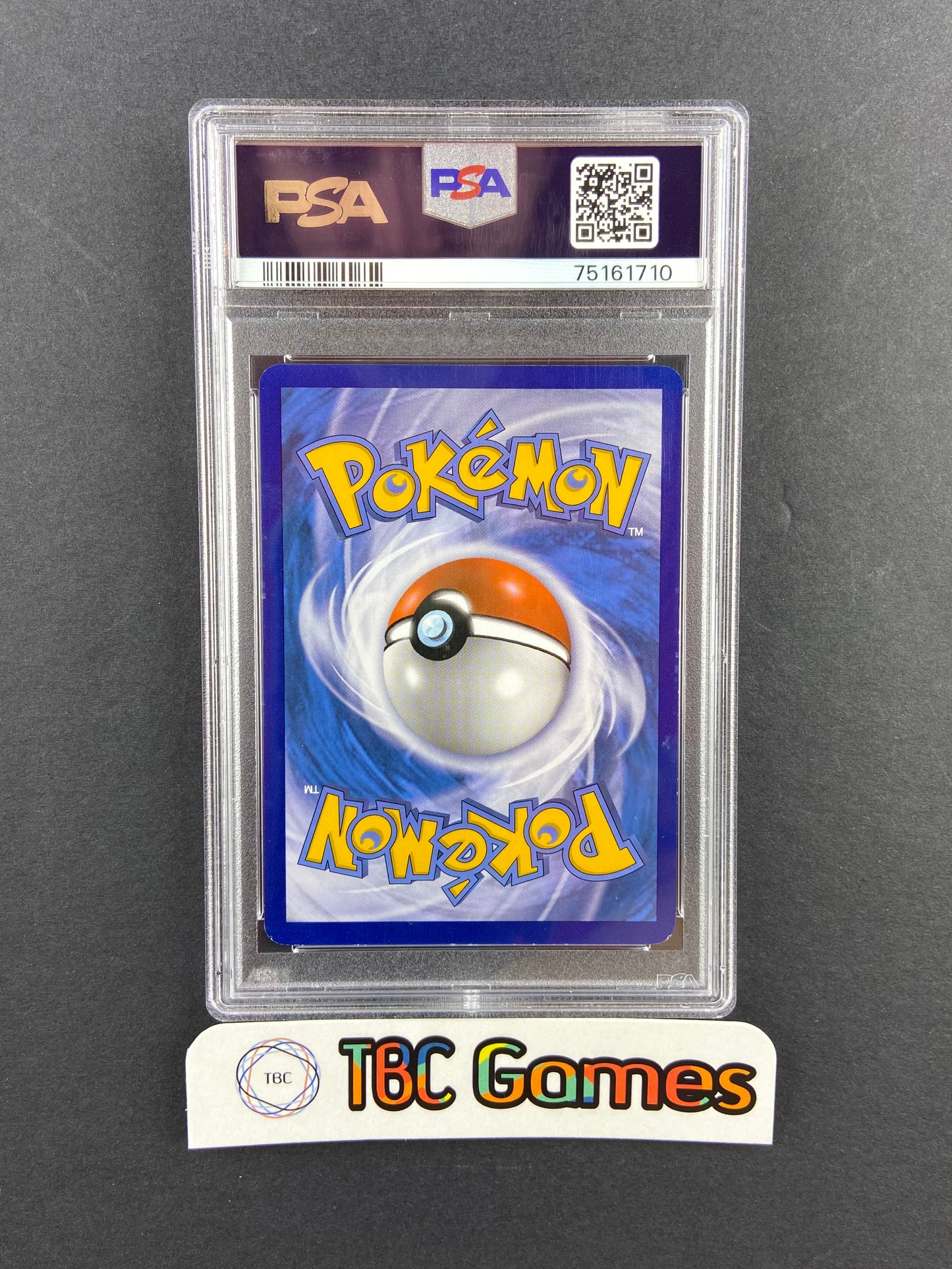 Pikachu EX XY124 Red & Blue Collection PSA 8