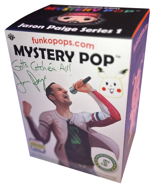 Funko POP! Pokemon Mystery Pop Jason Paige Autograph Series 1 Limited Edition