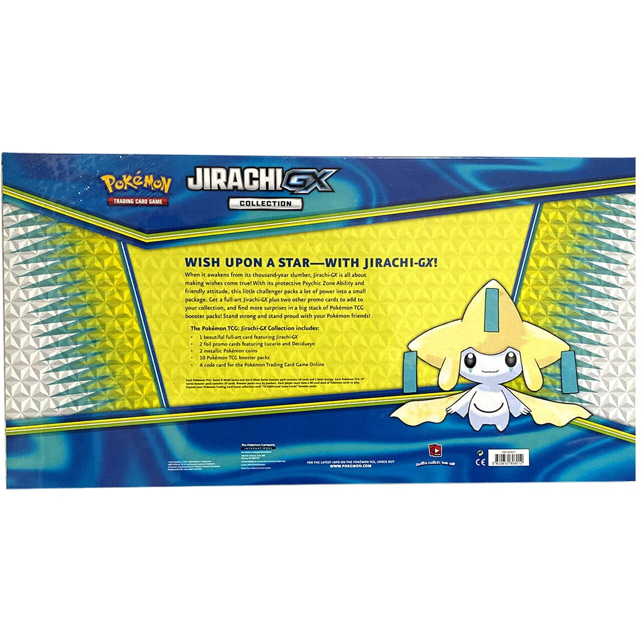 Pokemon TCG: Sun & Moon - Jirachi GX Collection Box