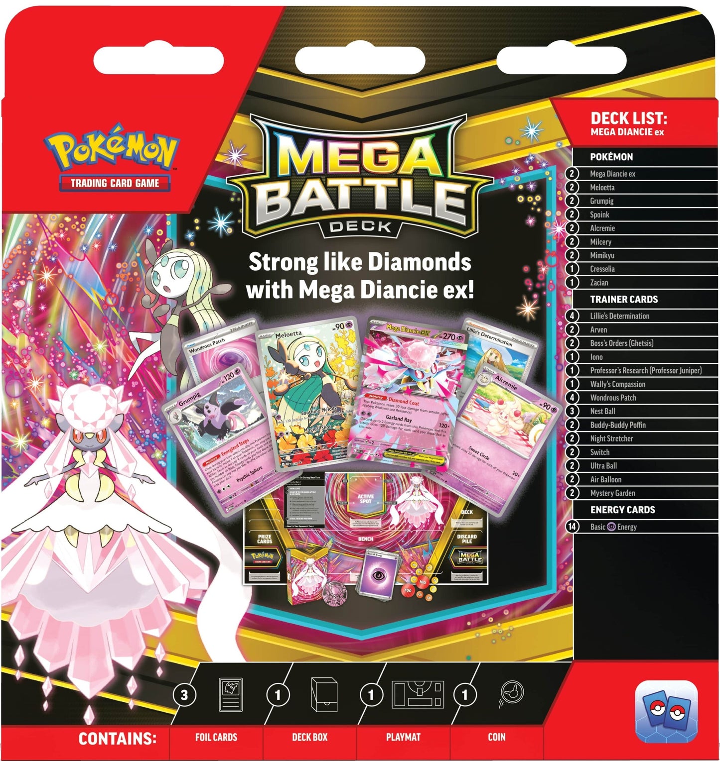 Pokemon TCG: Mega Battle Deck - Mega Dianci ex