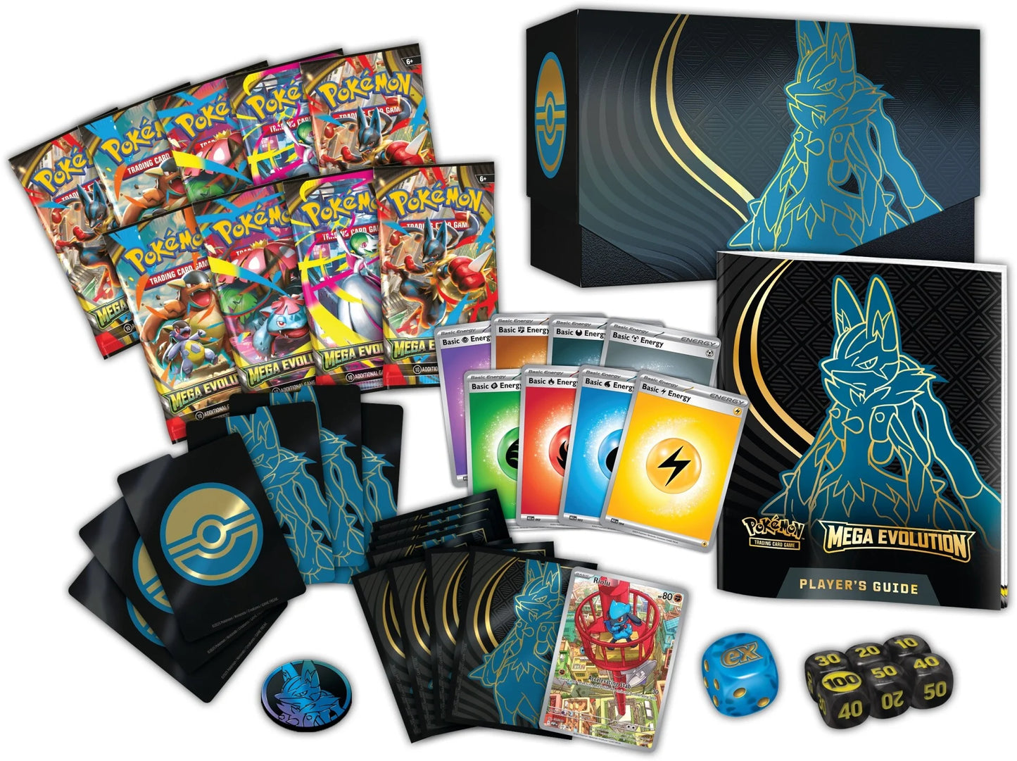 Pokemon TCG: Mega Evolution Elite Trainer Box (Mega Lucario)