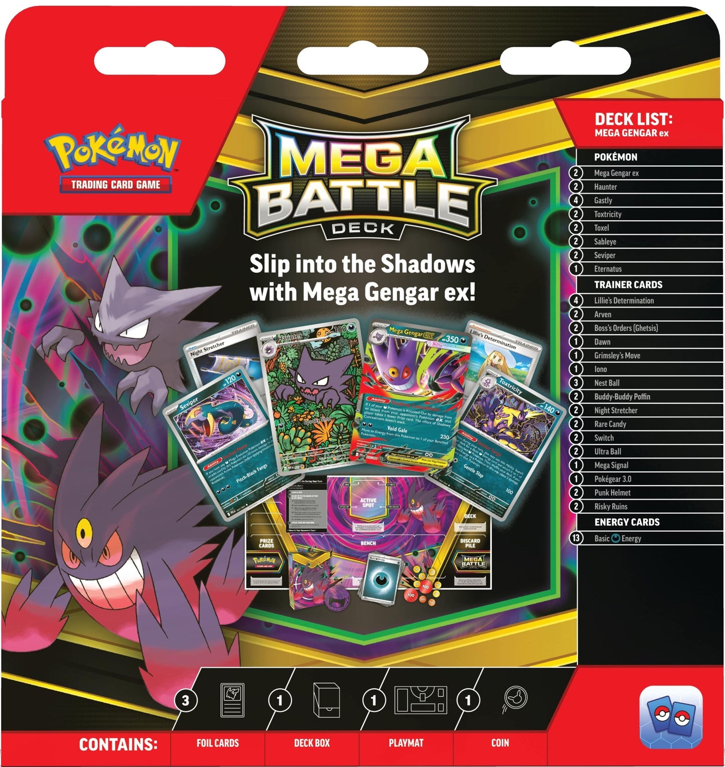 Pokemon TCG: Mega Battle Deck - Mega Gengar ex
