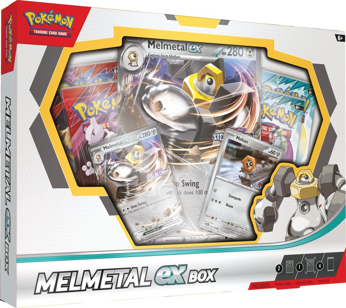 Pokemon TCG: Black Kyurem ex & Melmetal ex Collection Box Bundle