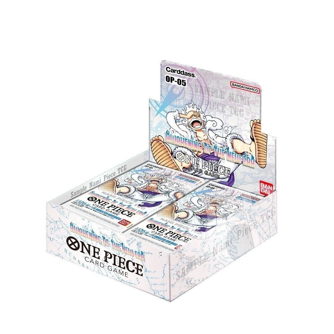 One Piece TCG: Awakening of the New Era OP-05 English Booster Box TBC Games One Piece TCG: Awakening of the New Era OP-05 English Booster Box TBC Games