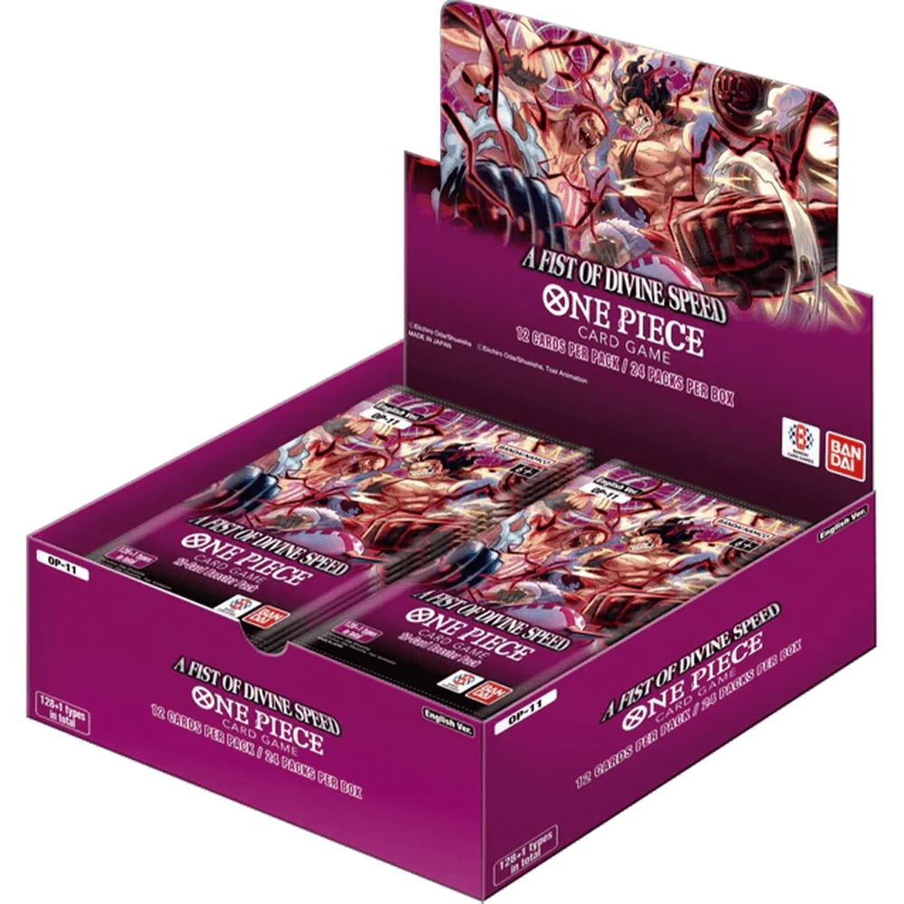 One Piece TCG: A Fist of Divine Speed English Booster Box (OP-11)