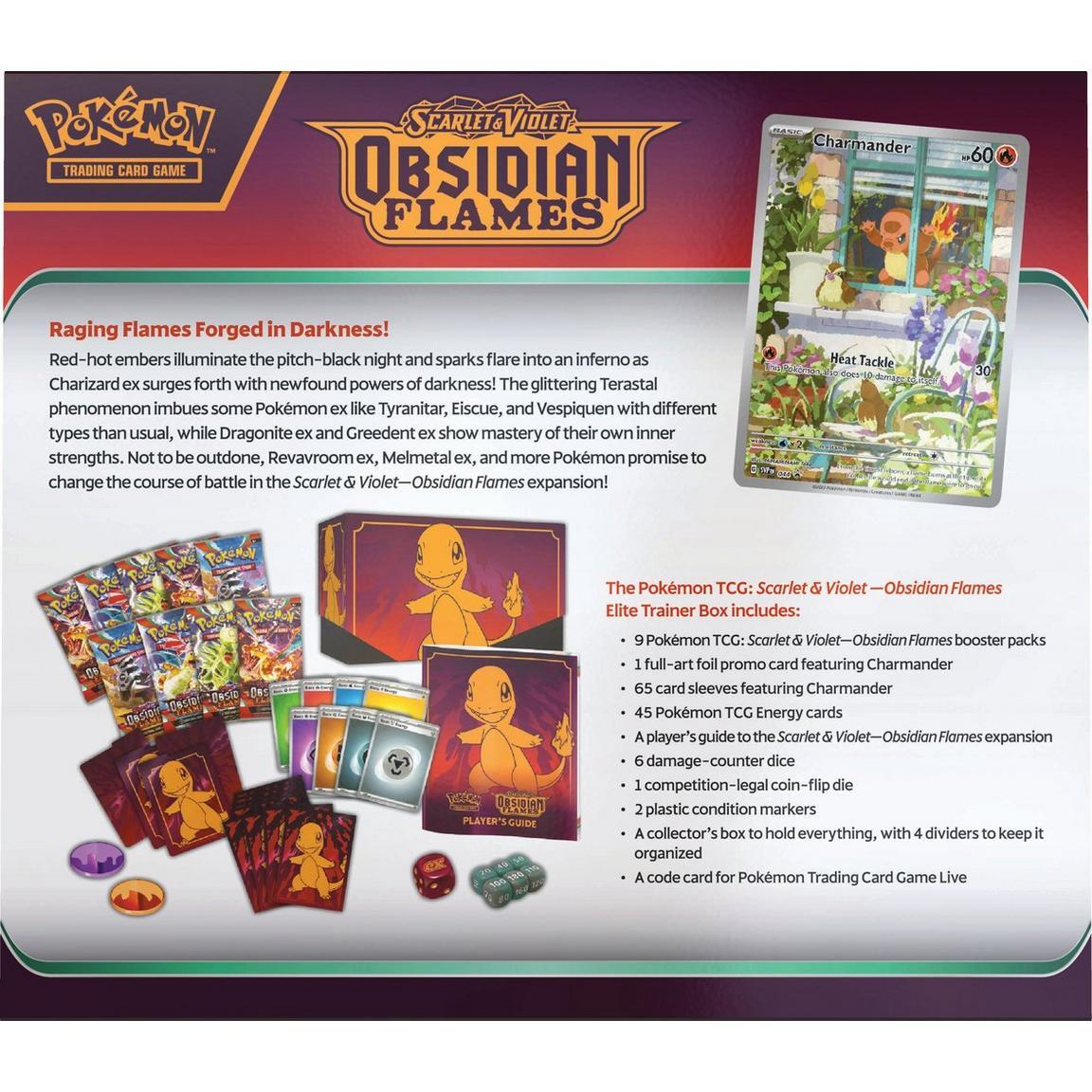 Pokemon TCG: Scarlet & Violet - Obsidian Flames Elite Trainer Box