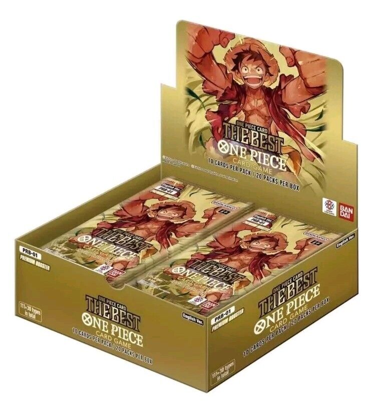 english booster box One Piece TCG: Premium English Booster Box (PBR-01)