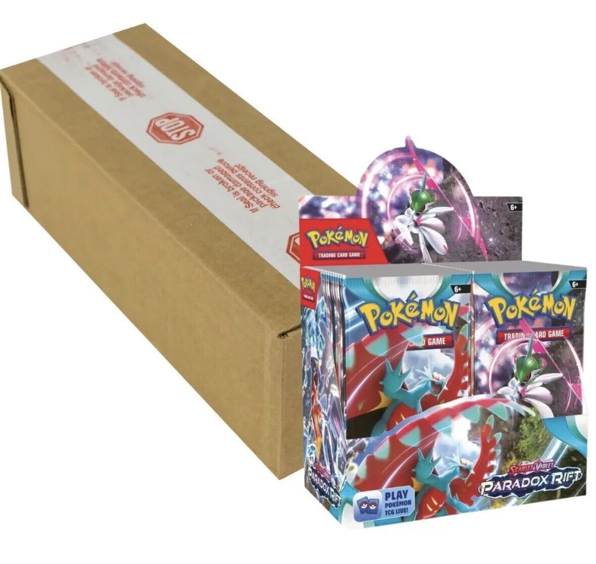 Pokemon TCG: Scarlet & Violet - Paradox Rift Booster Box Sealed Case ( TBC Games Pokemon TCG: Scarlet & Violet - Paradox Rift Booster Box Sealed Case ( TBC Games