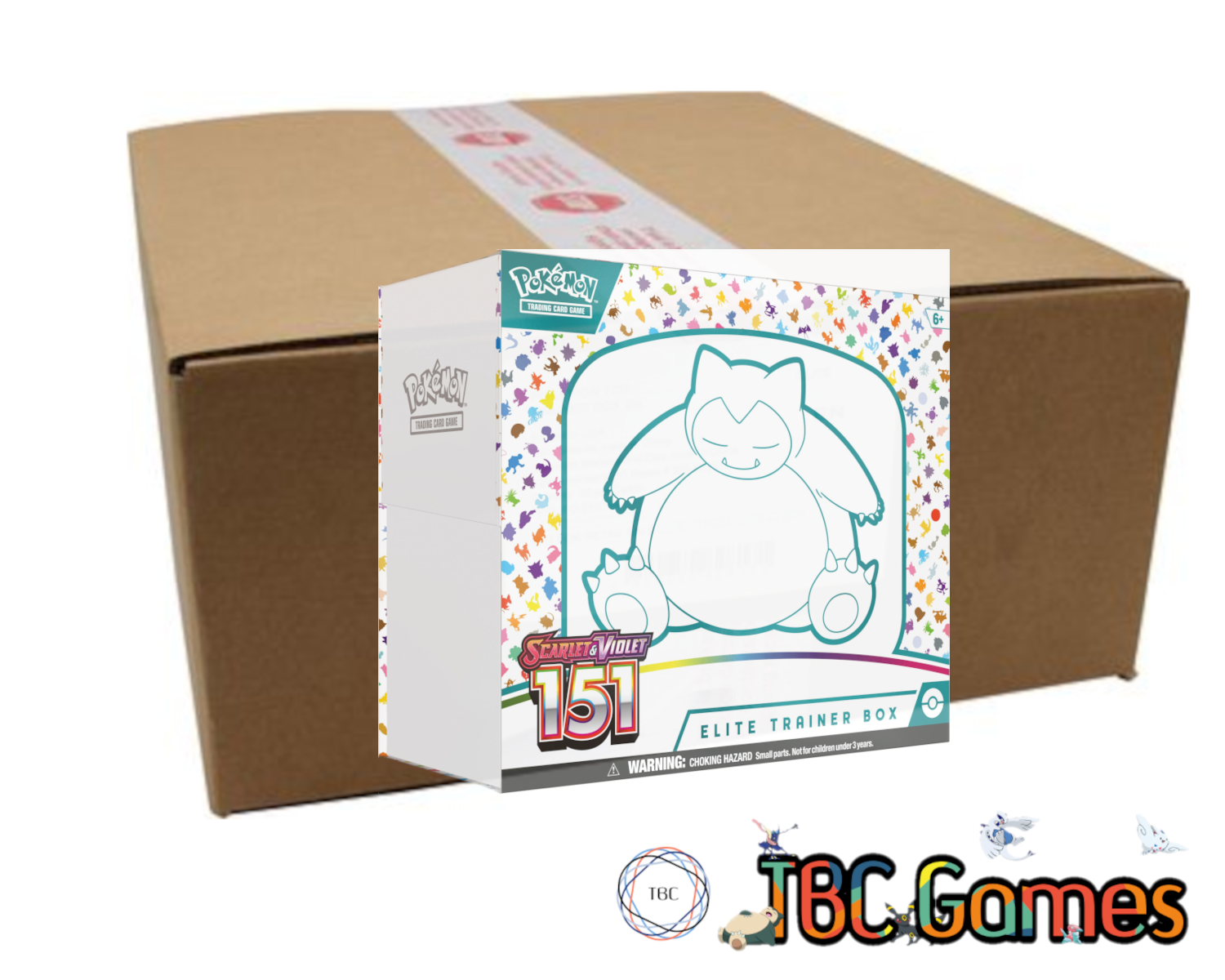 Pokemon TCG: Scarlet & Violet - Pokemon 151 Elite Trainer Box Sealed C TBC Games Pokemon TCG: Scarlet & Violet - Pokemon 151 Elite Trainer Box Sealed C TBC Games