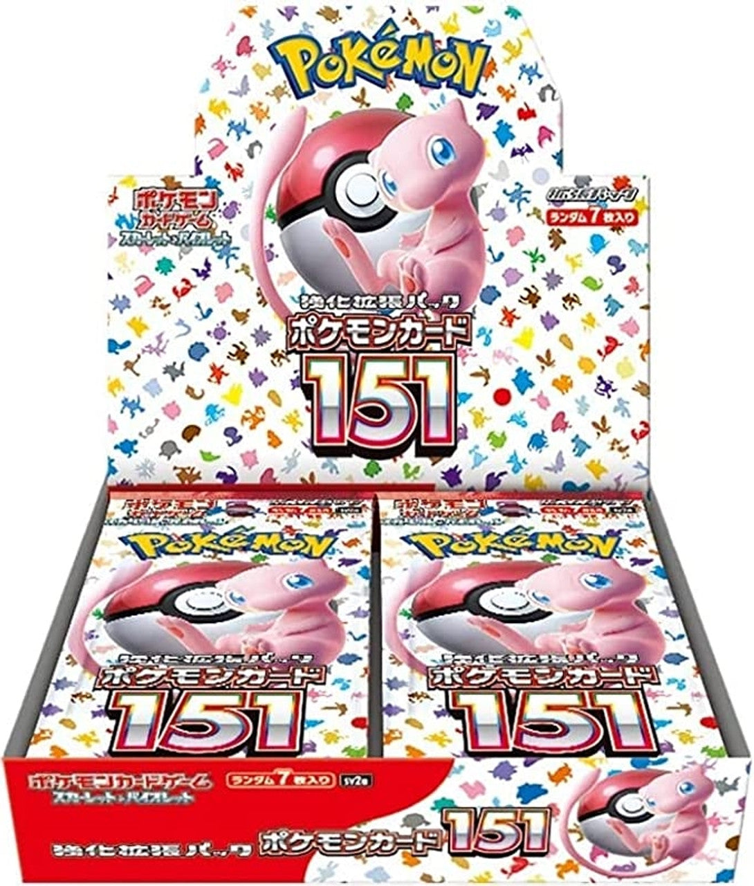 Pokemon TCG: Scarlet & Violet - Pokemon 151 SV2a Japanese Booster Box Sealed Case