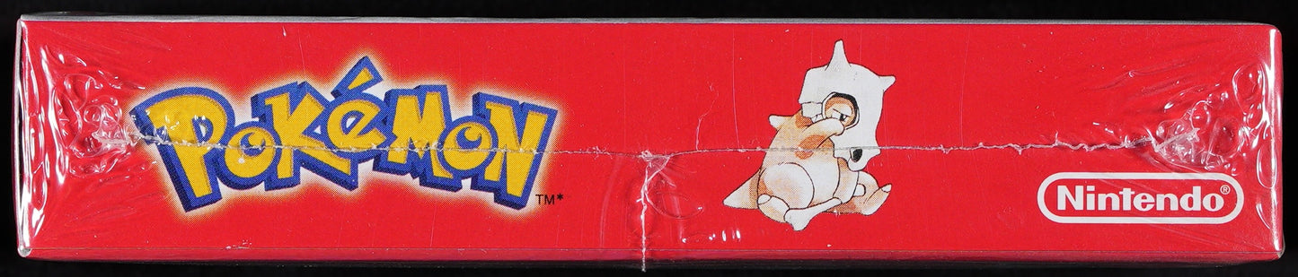 Pokemon Red Version Sealed Rattata Fuzzy ESRB Game Boy WATA PSA 9.8 A+