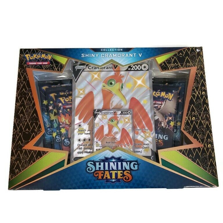 Pokemon TCG: Shining Fates Collection Box - Shiny Cramorant V Pokemon TCG: Shining Fates Collection Box - Shiny Cramorant V