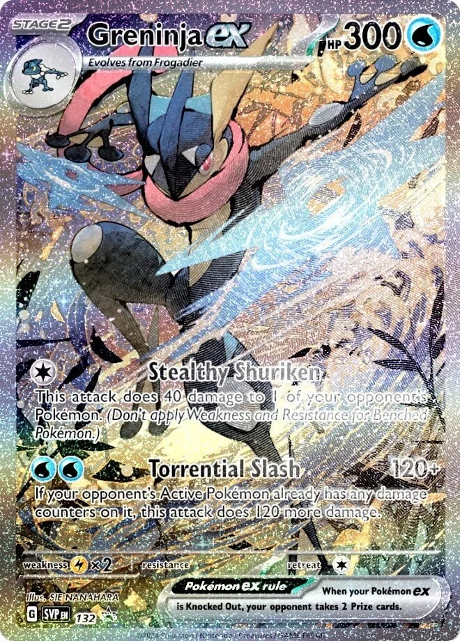 Pokemon TCG: Scarlet & Violet - Shrouded Fable Greninja ex Special Illustration Collection