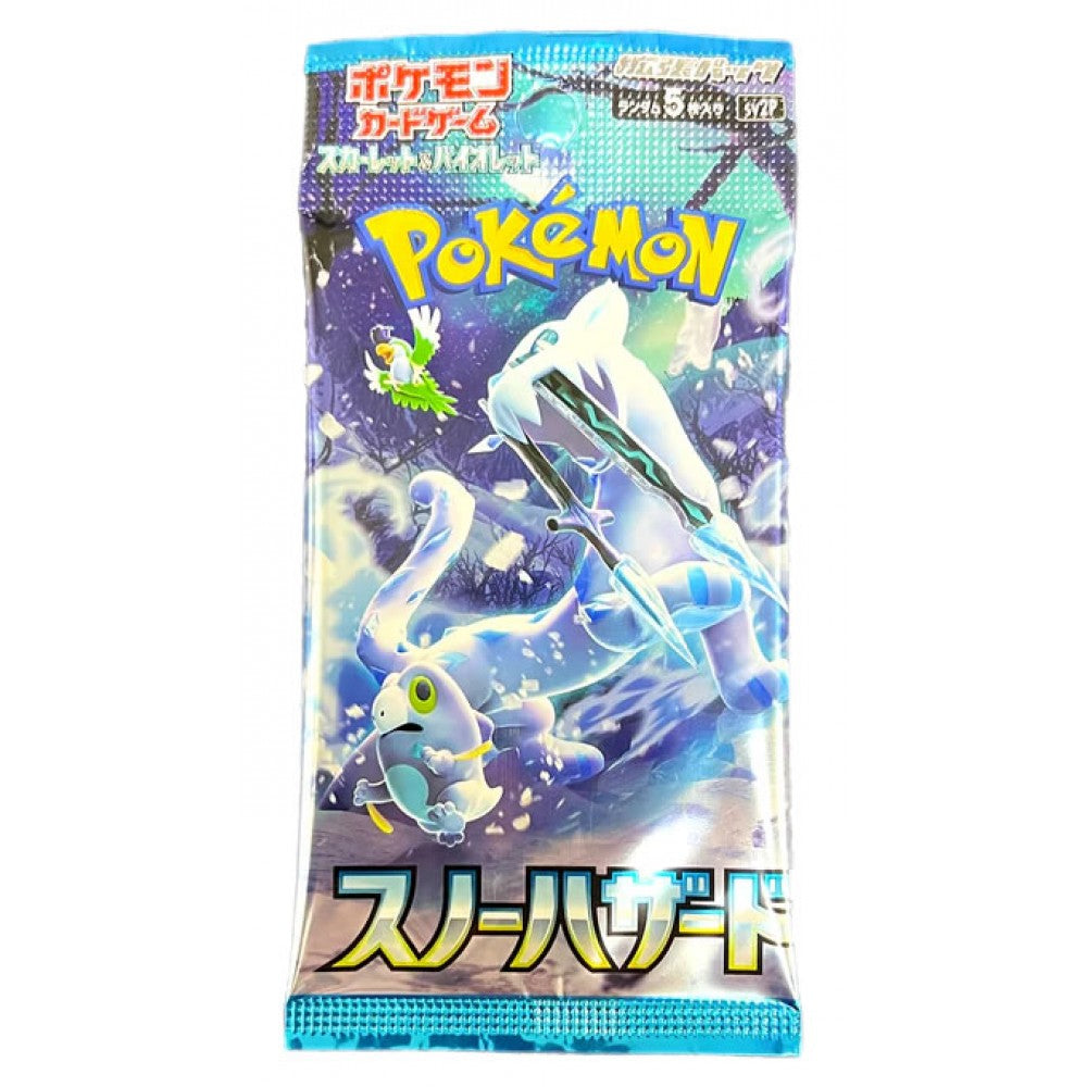 Pokemon TCG: Scarlet & Violet - Snow Hazard sv2P Japanese Booster Pack TBC Games Pokemon TCG: Scarlet & Violet - Snow Hazard sv2P Japanese Booster Pack TBC Games