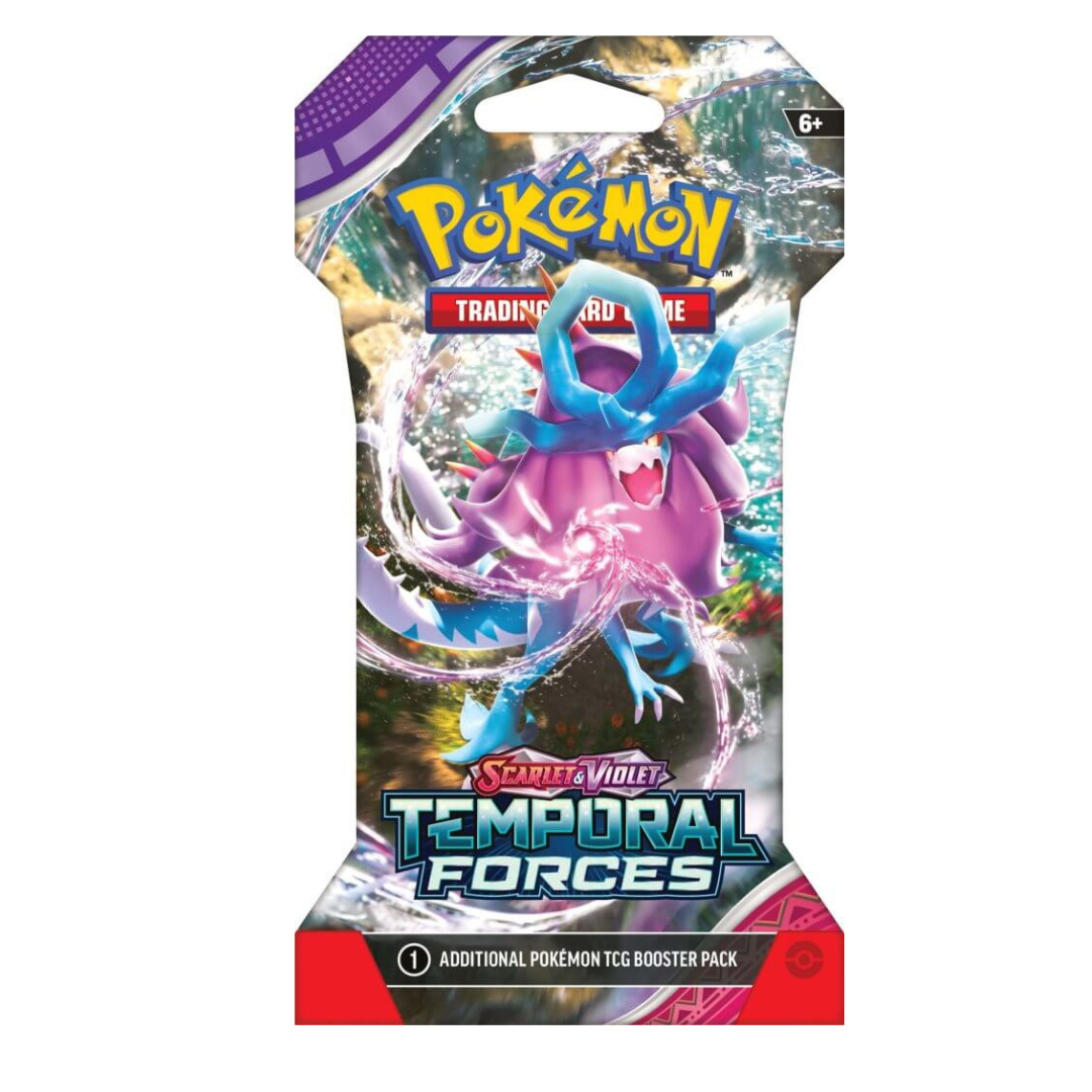 Pokemon TCG: Scarlet & Violet - Temporal Forces Sleeved Booster Pack